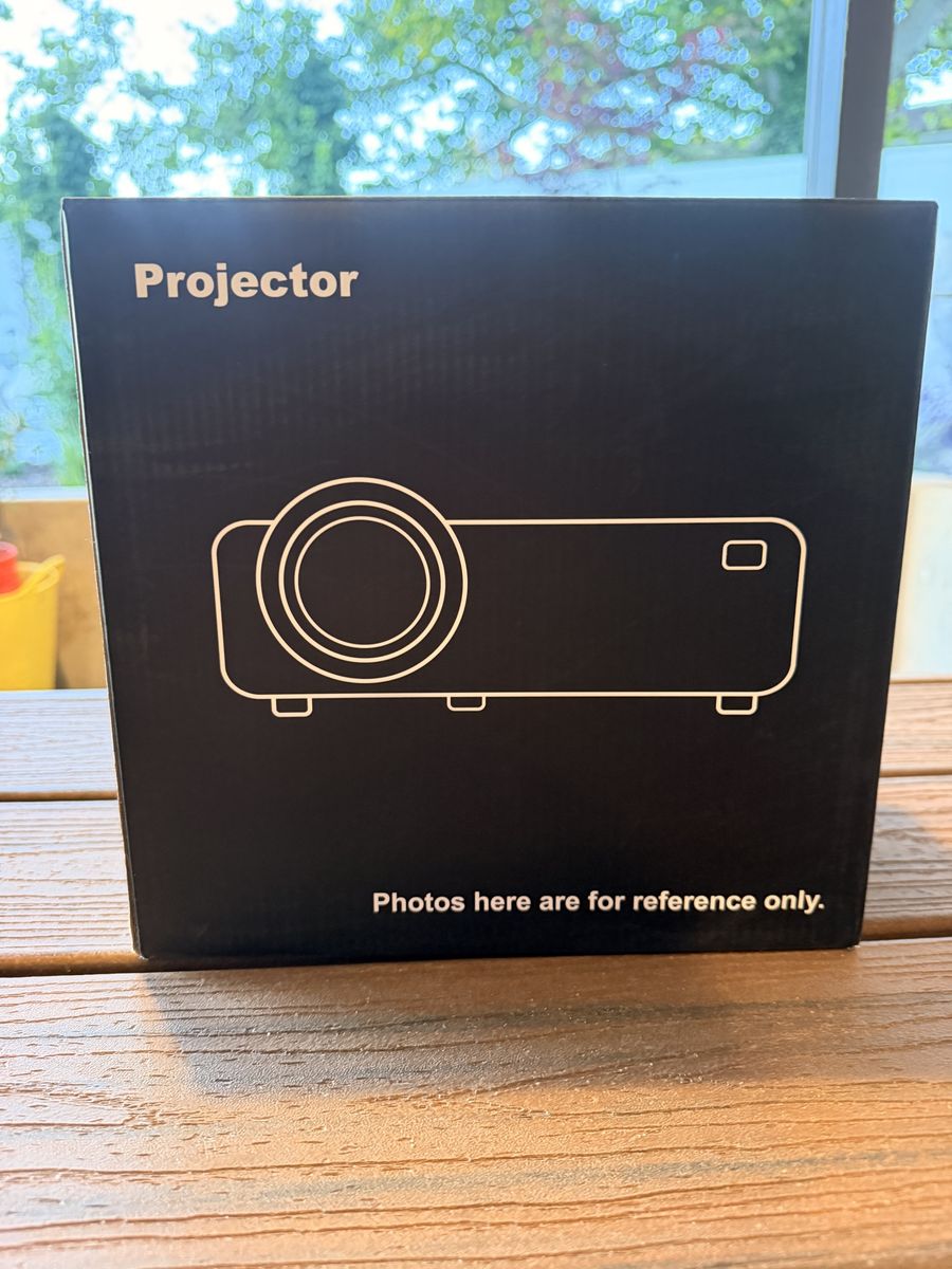 Mini Projector - USB, AV, Laptop, Smartphone Compatible - Like New