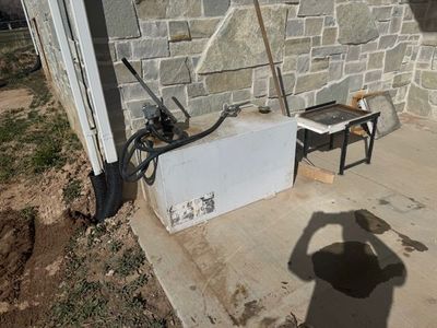 100 gal diesel fuel transfer storage tank