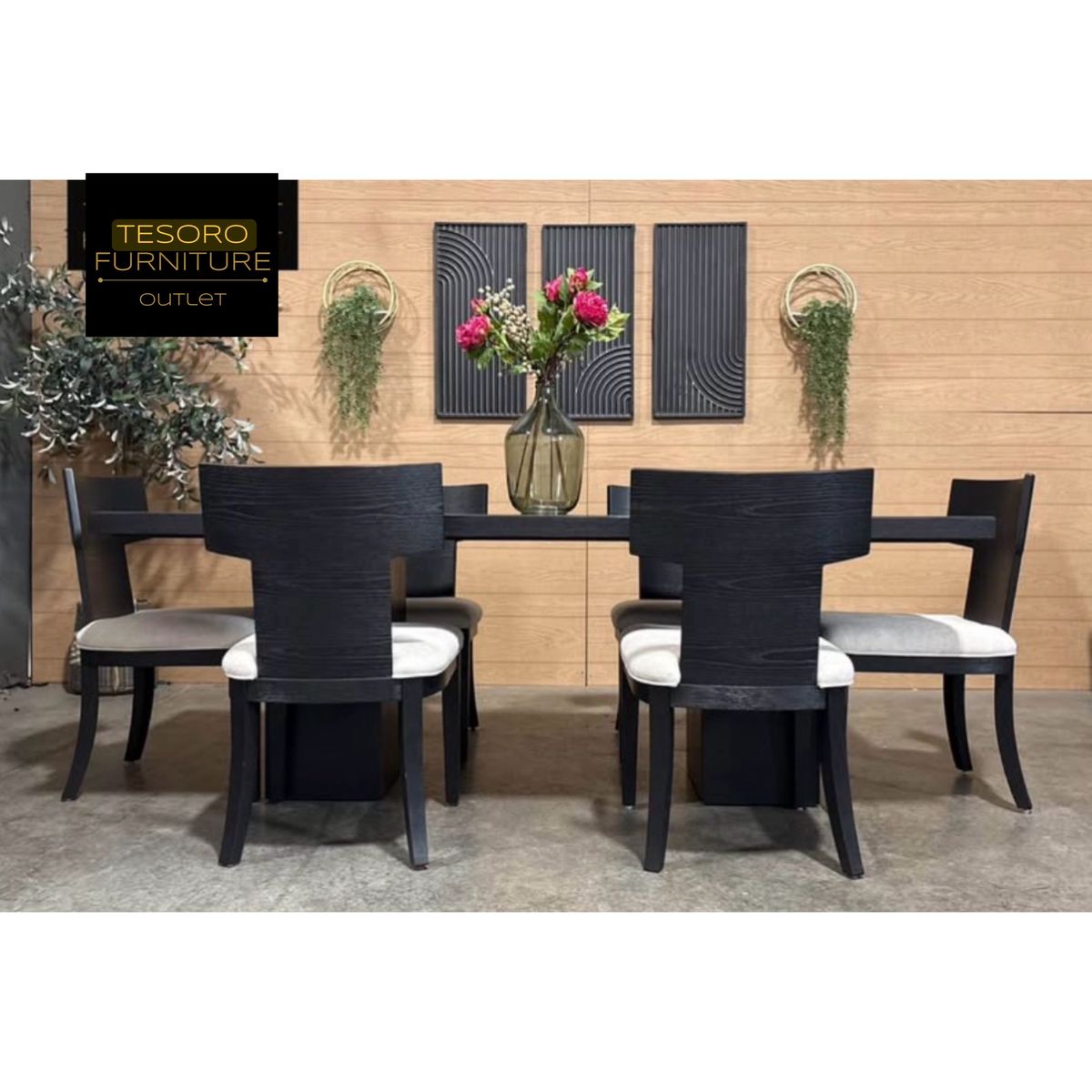 MODERN AINSLEY DINING SET WE OFFER DELIVERY ‼️