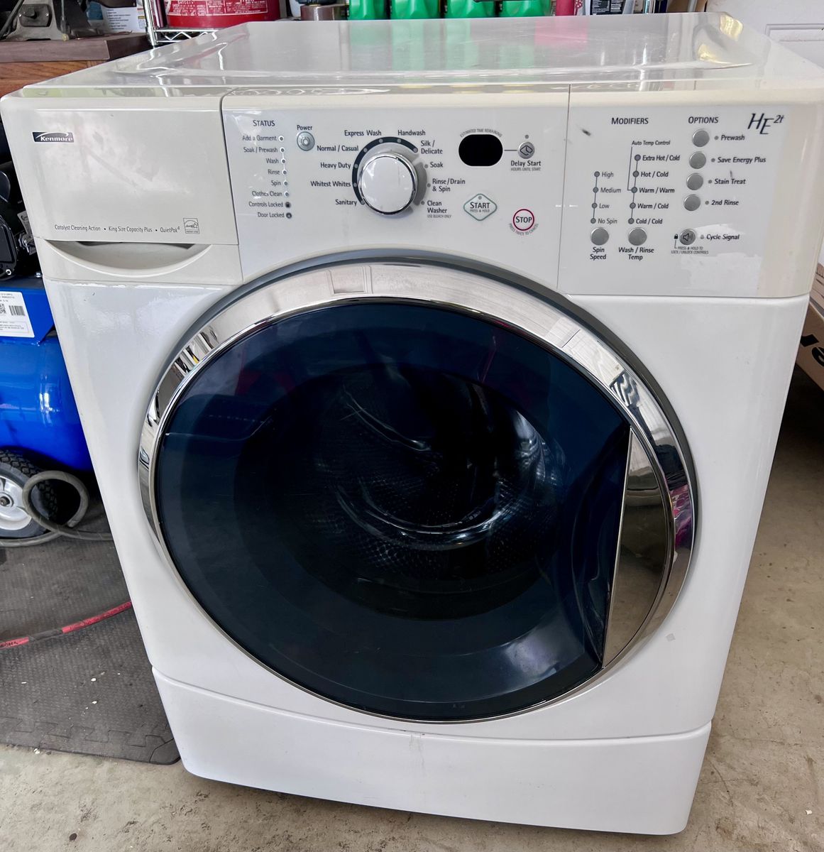 Kenmore HE working washer