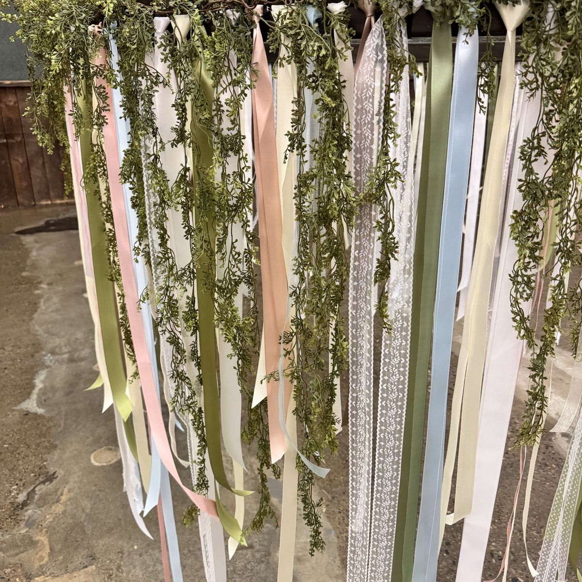 Garland - Ribbon and Greenery