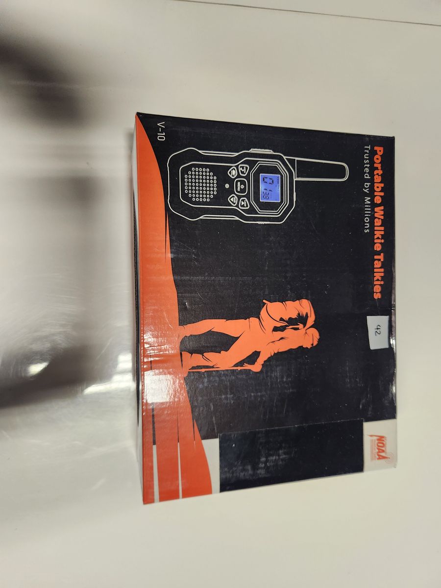 V-10 Portable Walkie Talkies – NOAA Weather – New