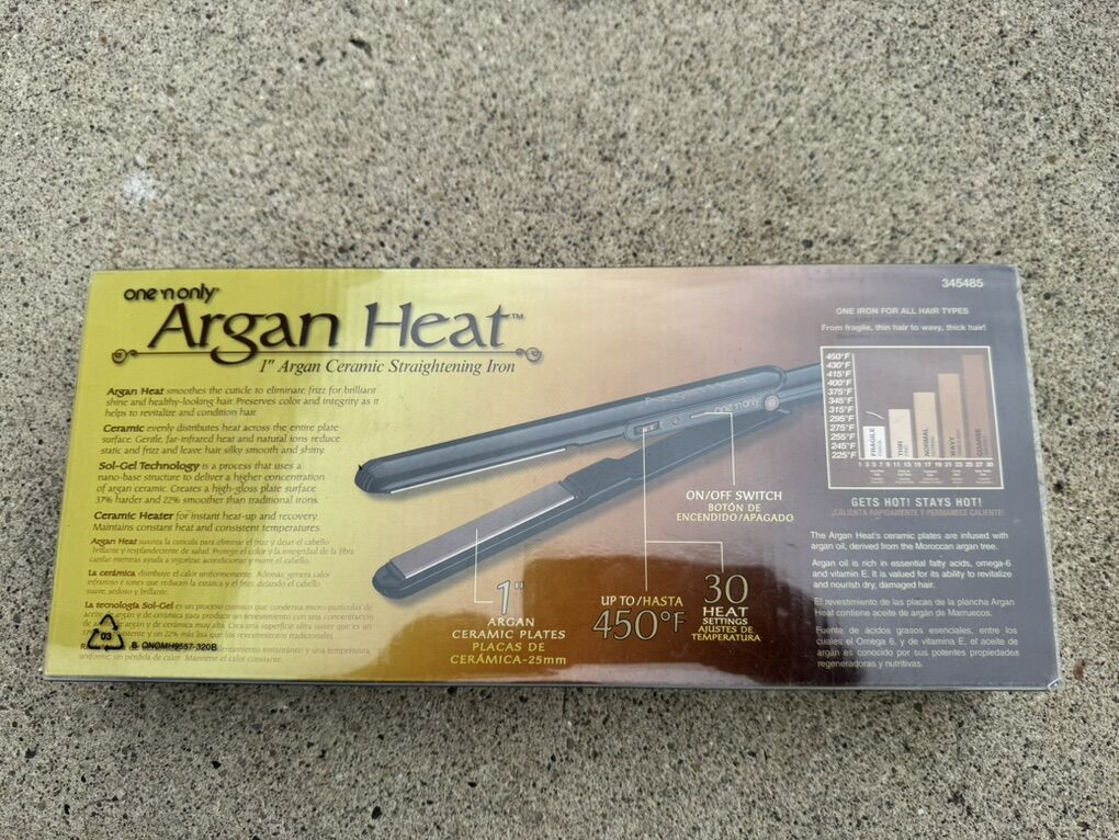 New One n Only Argan  Heat