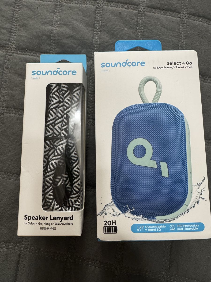 NEW Anker Soundcore Bluetooth Speaker + Lanyard