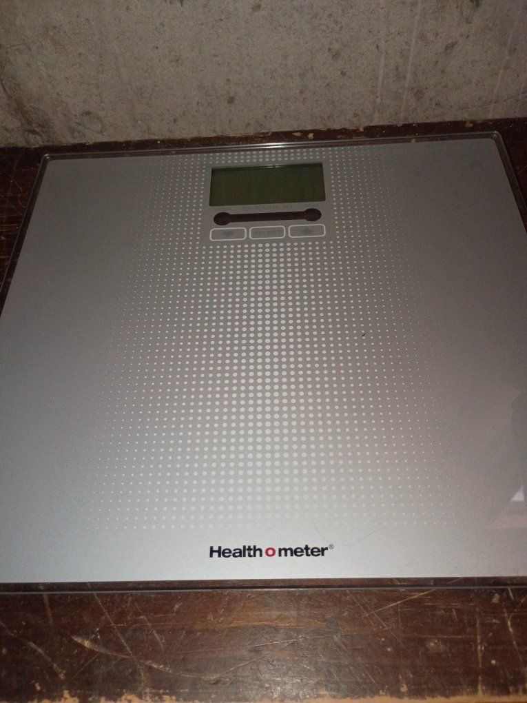 Health O Meter Digital Bathroom Scale Silver Used