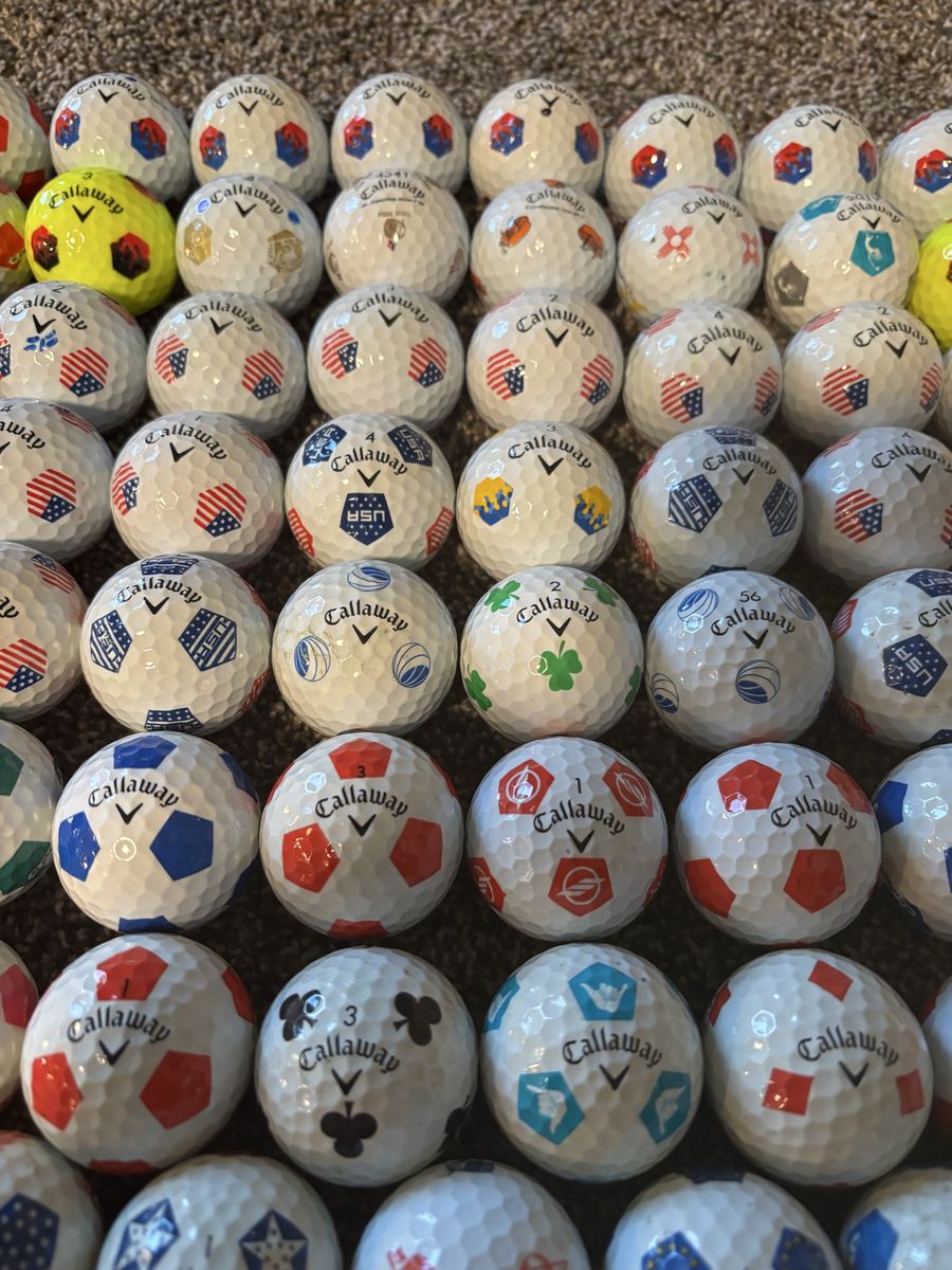 70 Callaway chrome soft/chrome tour