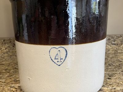Antique 4 Gallon Crock