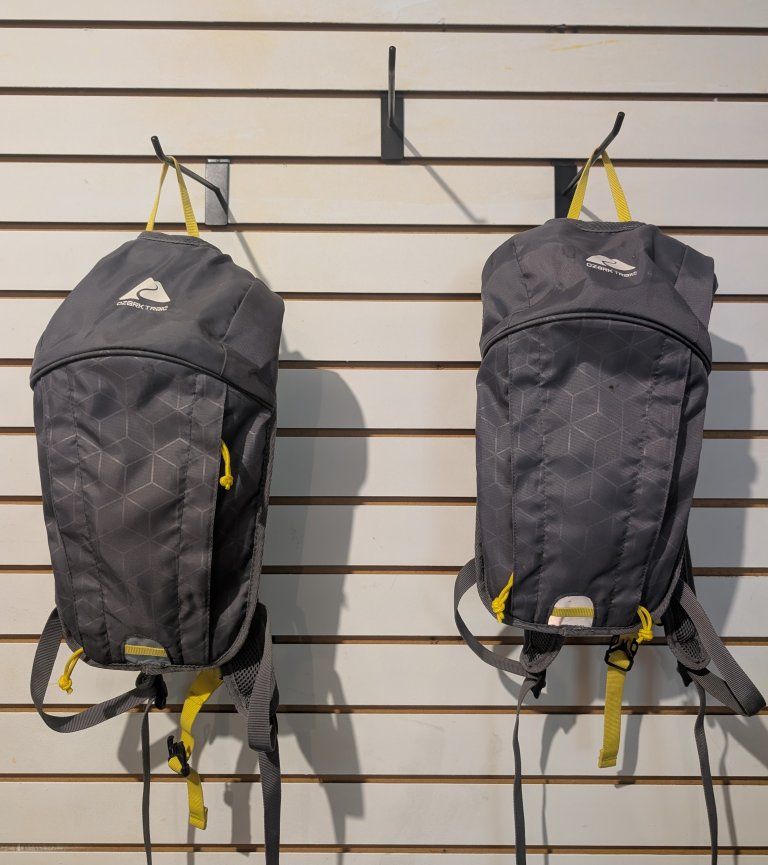 Ozark Trail 2L Hydration Pack Gray Backpack with Reflective Accents