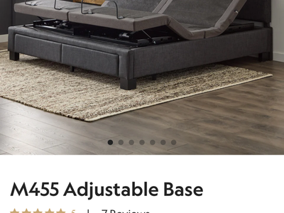 Malouf Split Cal King Smart Adjustable Bed Base New in box.