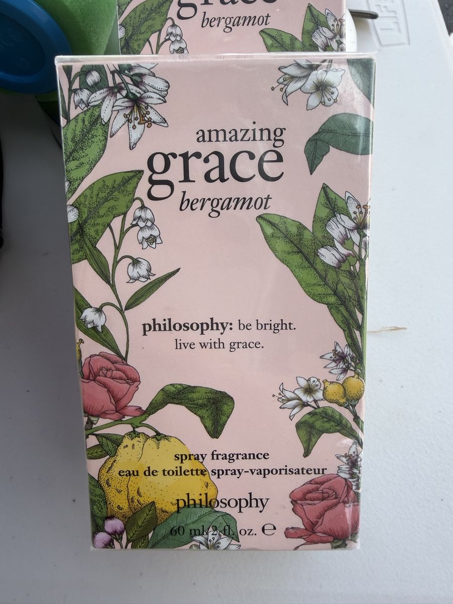 Philosophy Amazing Grace Bergamot Eau De Toilette Spray Fragrance 2 fl oz / 60 ml New Sealed