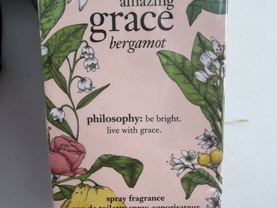 Philosophy Amazing Grace Bergamot Eau De Toilette Spray Fragrance 2 fl oz / 60 ml New Sealed