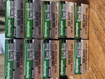 Remington 380 Ultimate Defense Ammunition