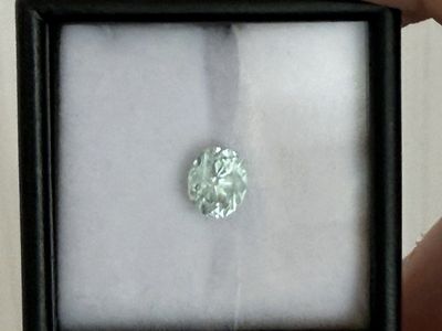 SPECTACULAR AAA .94 CT MINT GREEN MUZO MINED COLOMBIAN EMERALD! 100% NATURAL!