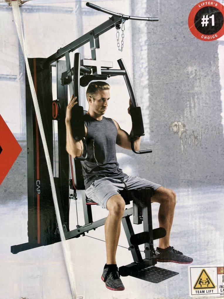New Home Gym With 125 Lb Weight Stack