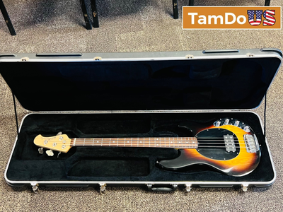 Ernie Ball Music Man StingRay 4-string Electric Bass Guitar - Vintage Sunburst