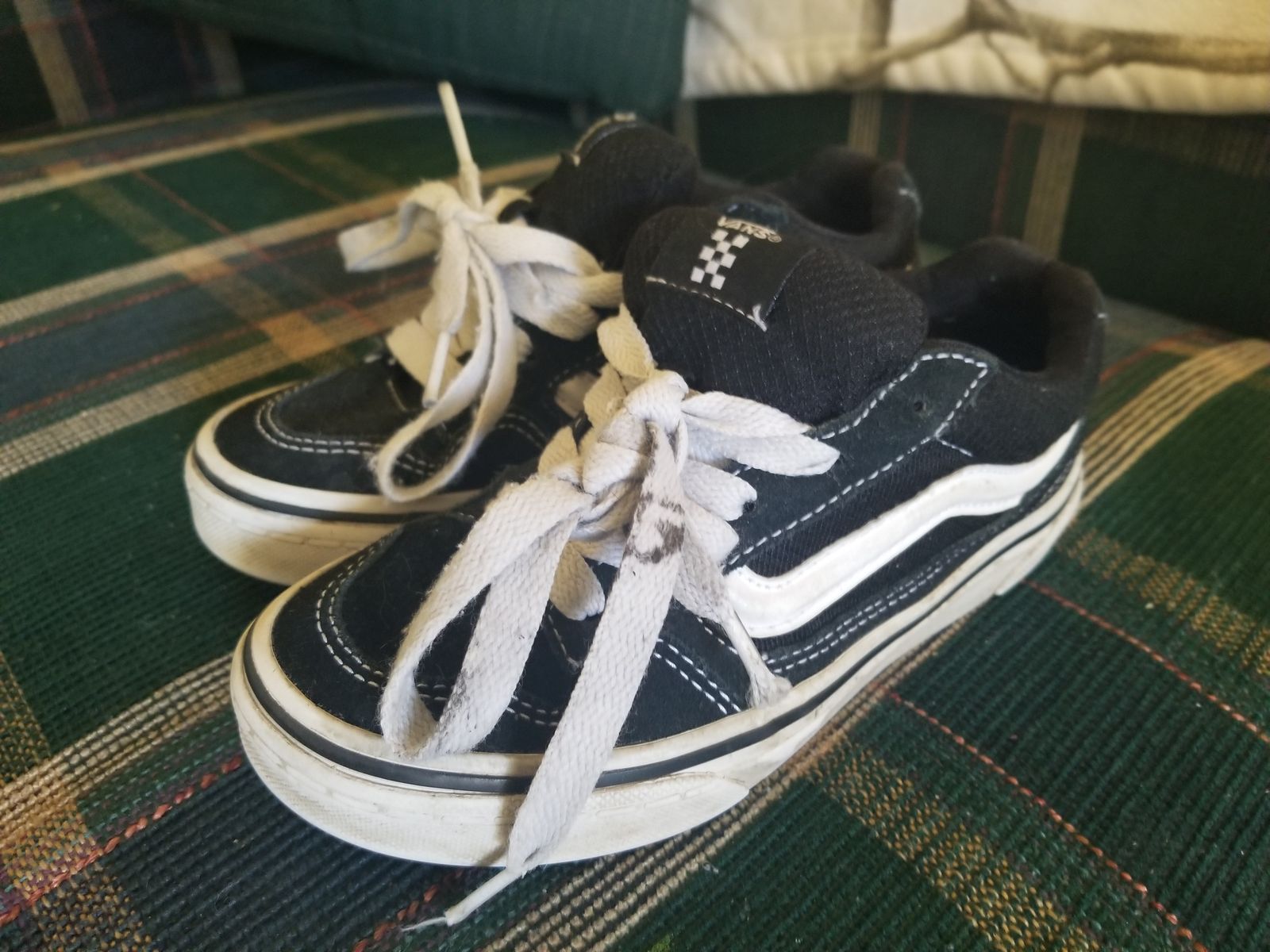 Kids 10c Vans Black Shoes