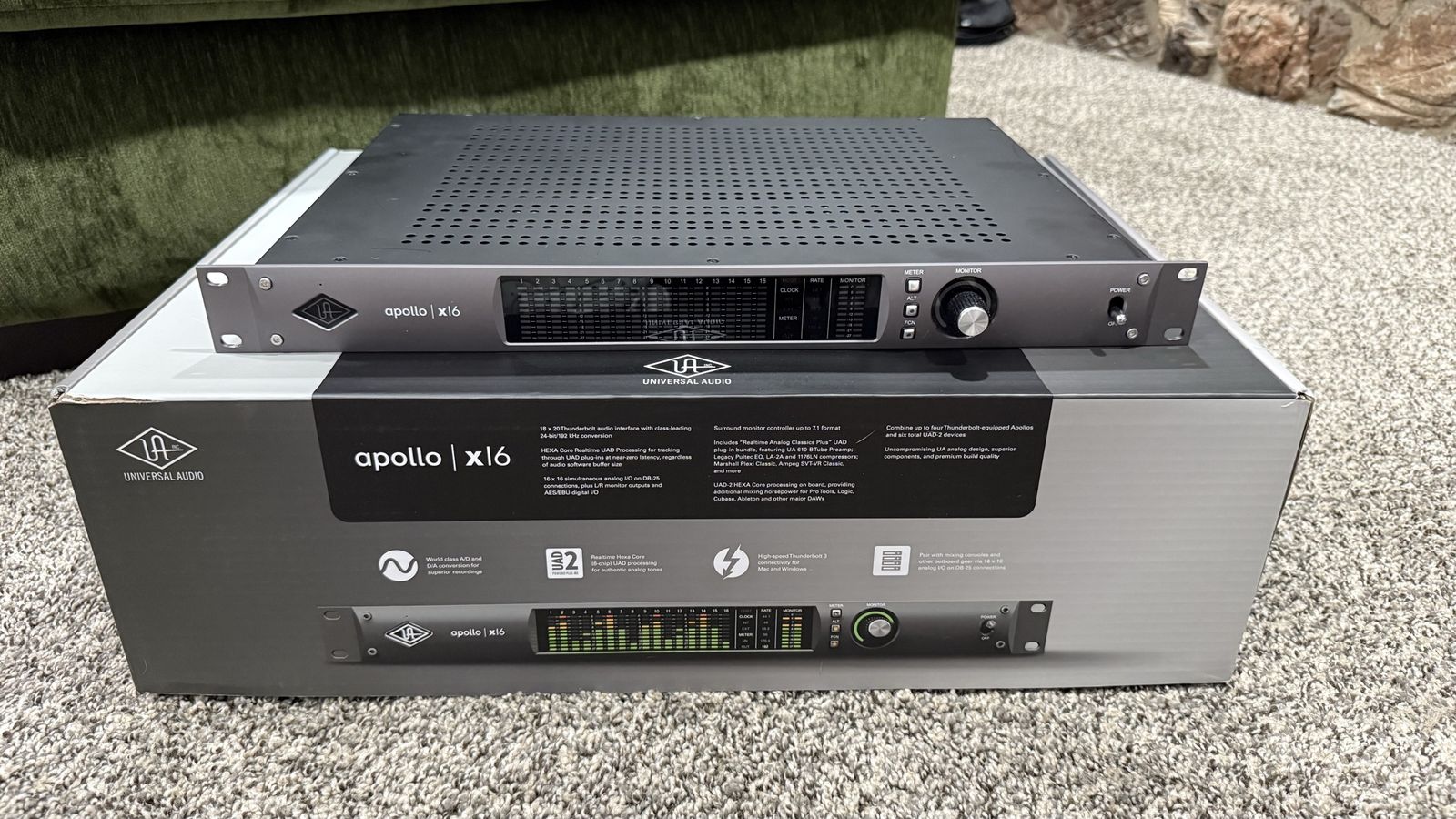 Recording Studio Gear- Apollo, BAE, UA, Switchcraft, Fredenstein