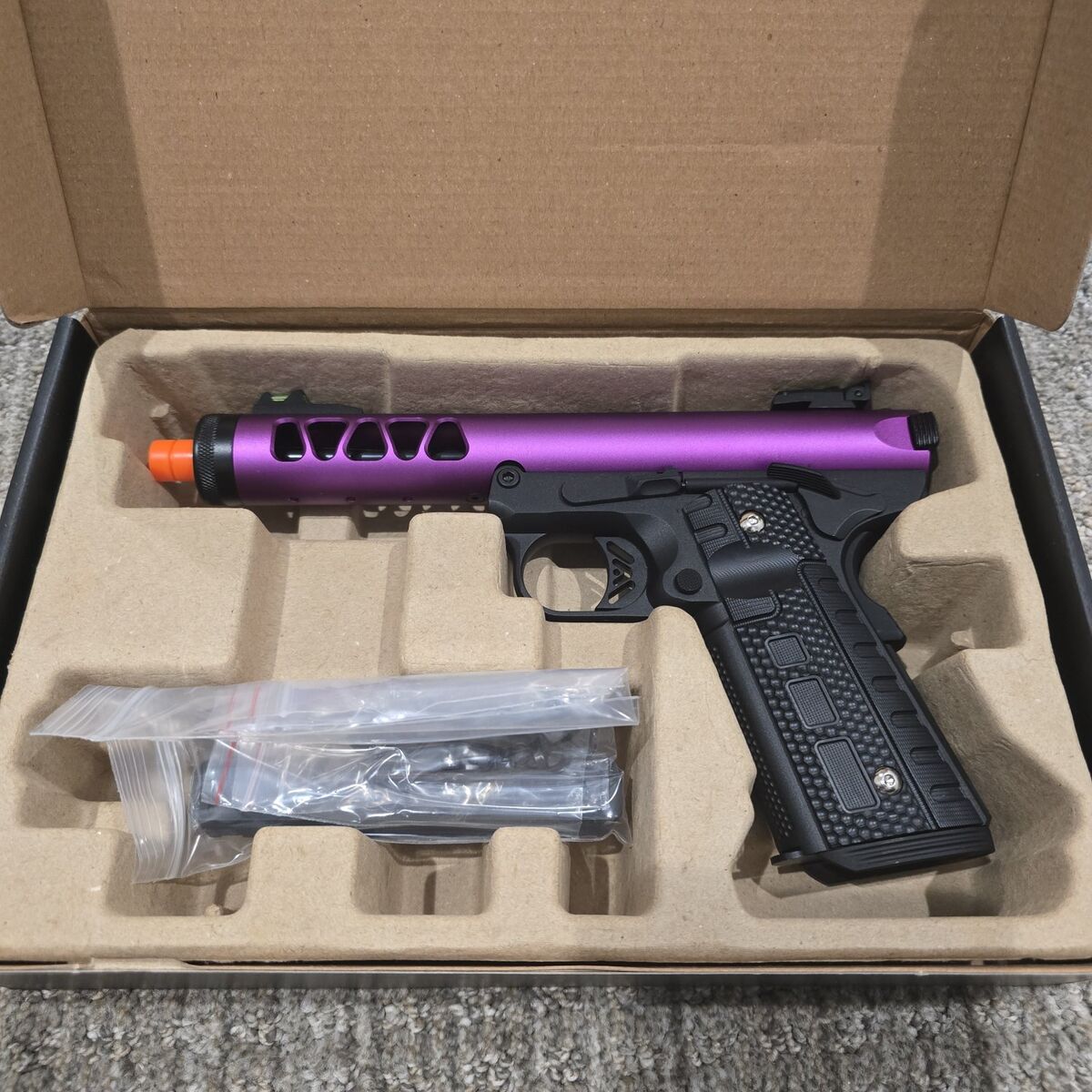 WE-Tech Galaxy 1911 Purple/Black