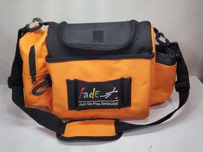 Fade Gear Disc Golf Bag Orange and Black - Shoulder Strap