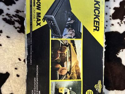 Kicker Car Amplifier 2400 new in box