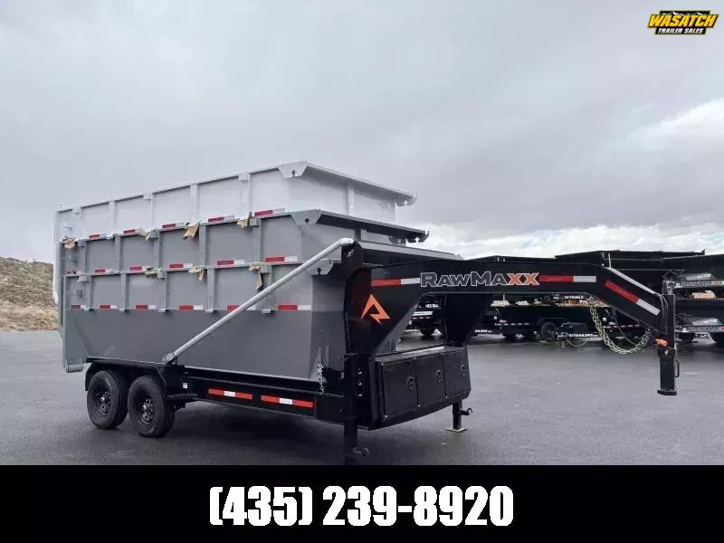 2026 RawMaxx 7X16 RDX ROLL OFF BIN Dump Bin