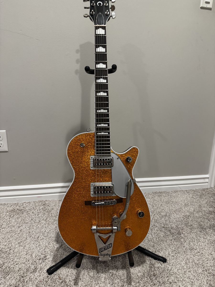 Gretsch G6129T-89VS Gold Sparkle Jet
