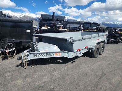 2026 RawMaxx 7X14 GDX 14K with 24 1/4 Side Dump T"