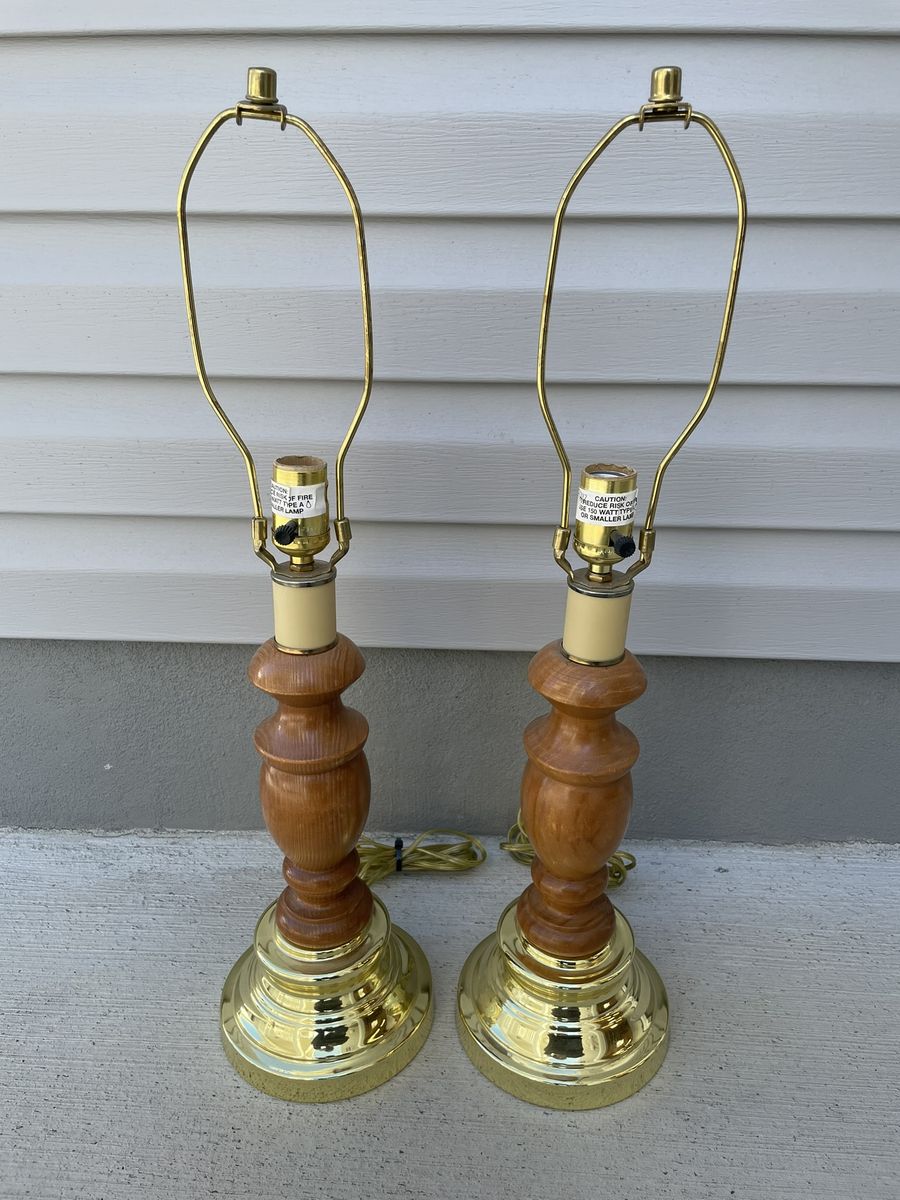 Small Wooden Table Lamps