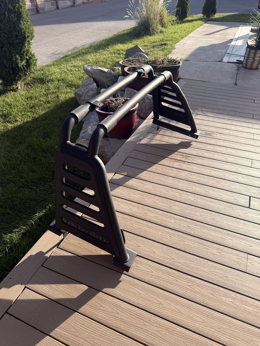 Ram bar Truck Bed Roll Bar/Sport Bar - Black, Durable Design