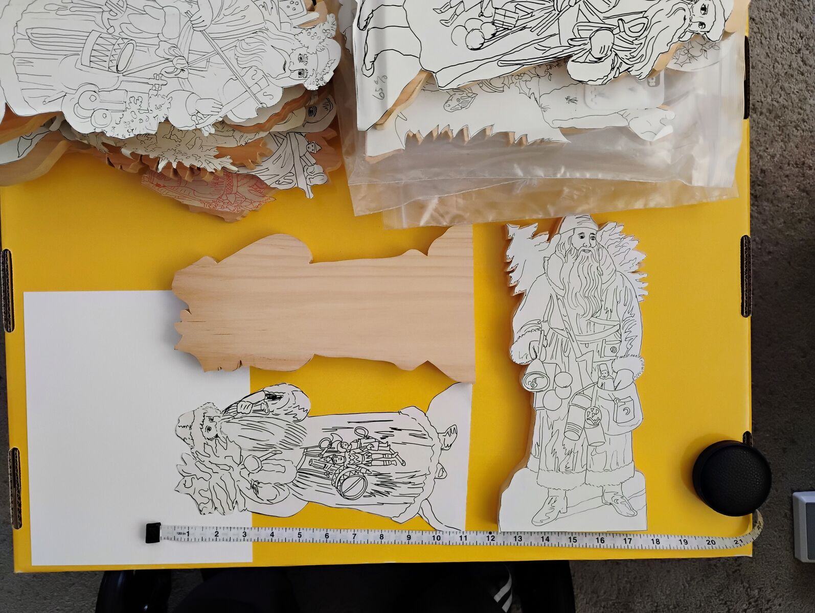 Father Christmas for Toll Painting