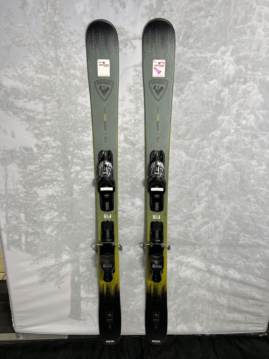 New Rossignol Sender Soul Pro 140 cm Skis 2025 w/Look Xpress 10 GW Demo Bindings