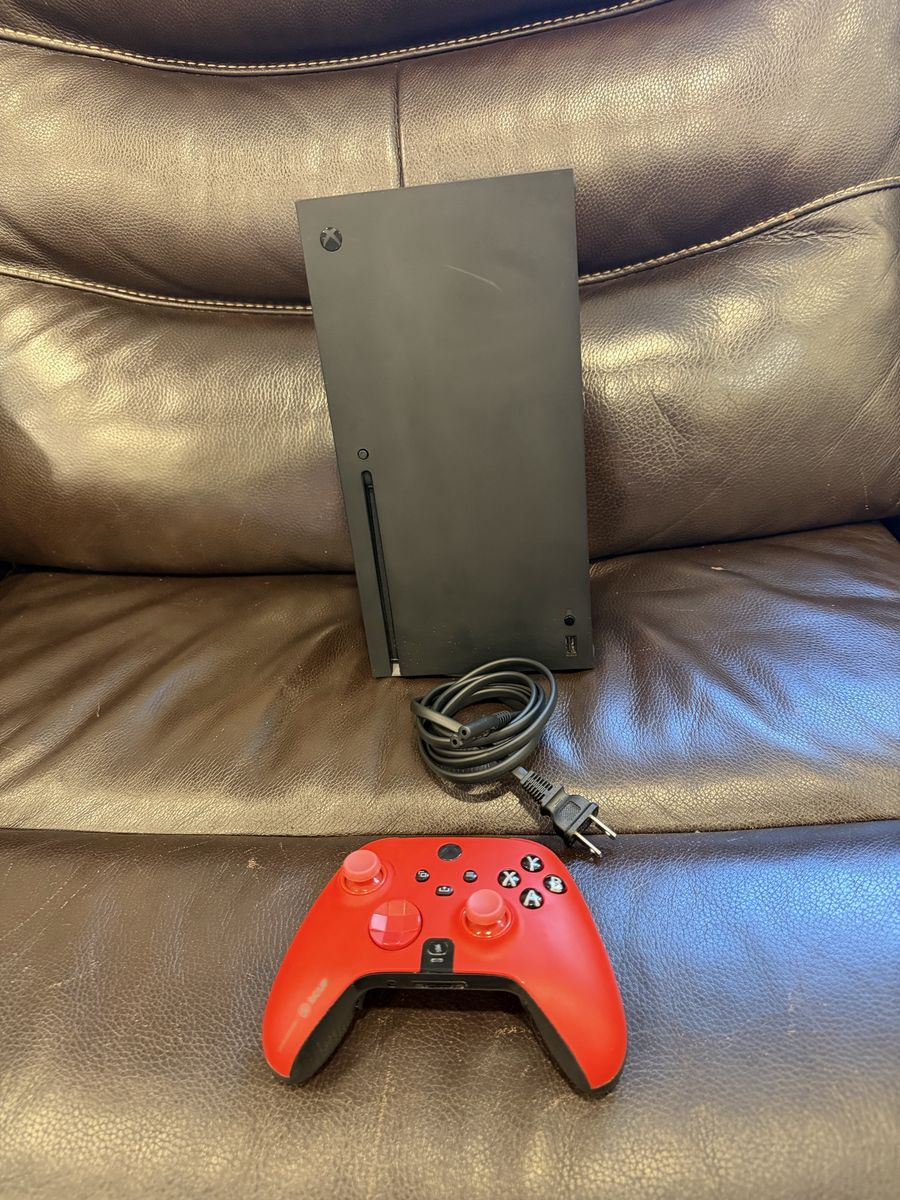 Microsoft Xbox Series X 1TB Console with SCUF Instinct Pro Red Controller