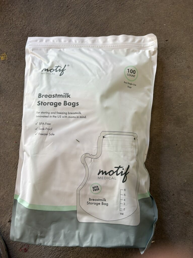 Motif beast milk bag 100 Count