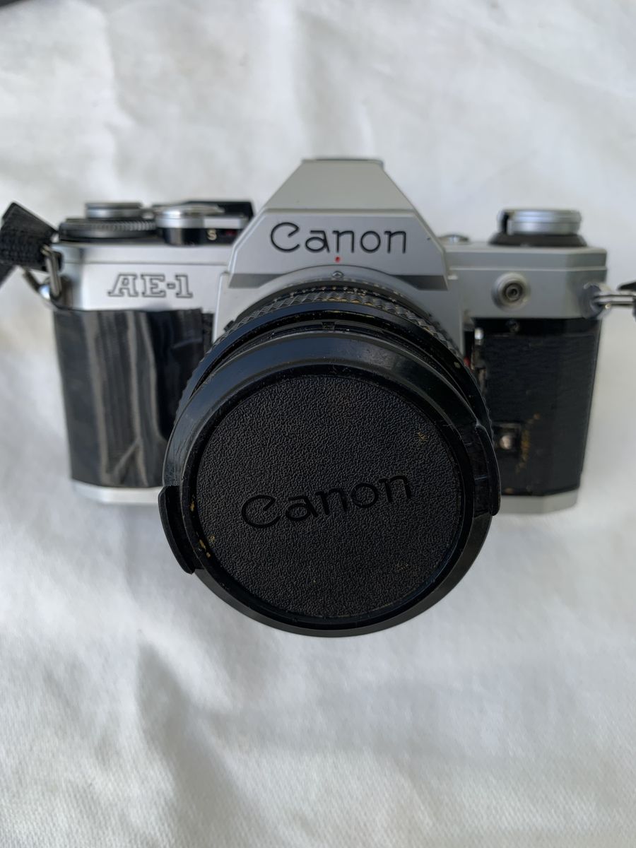 Canon AE-1 manual film camera
