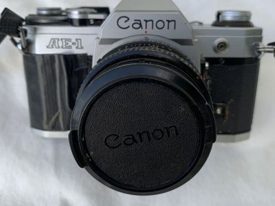 Canon AE-1 manual film camera