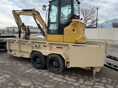 Largest Combo Available - Designed for Serious Production - Cat 304, 4 Ton Mini Ex and HD Dump Trailer