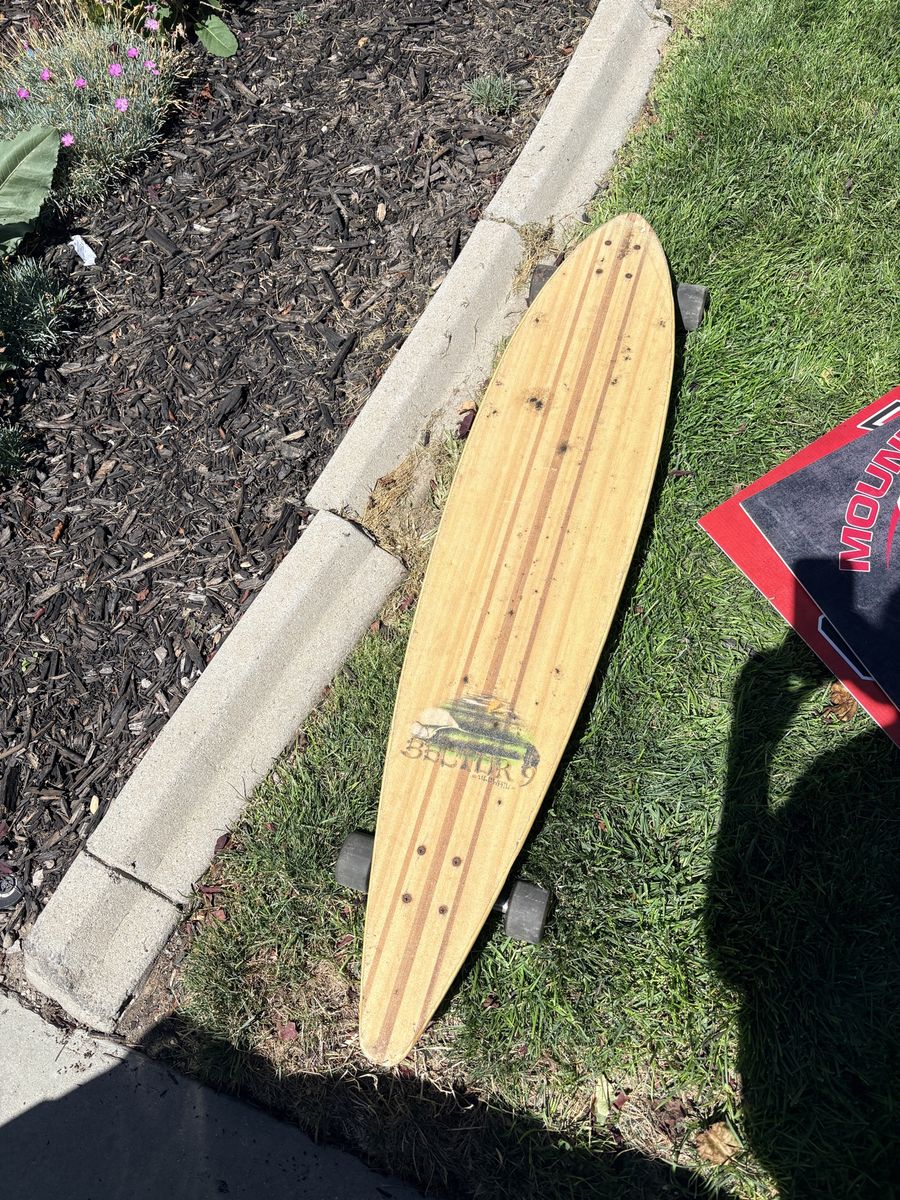 Sector 9 Longboard Skateboard 43-Inch Wood Wave Graphic