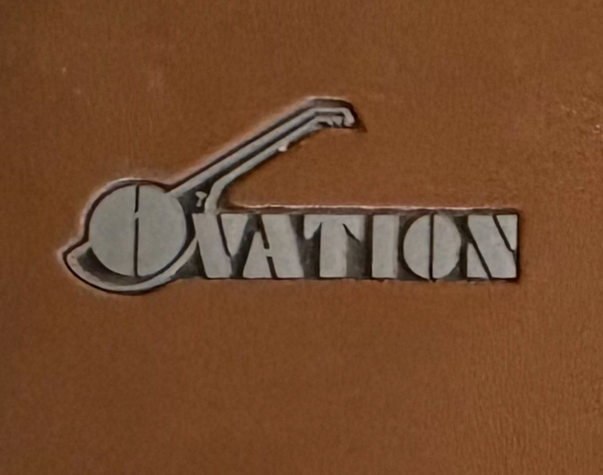 Vintage Ovation Guitar Case