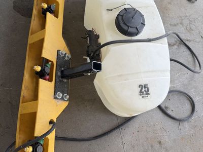 Weed sprayer for atv/utv