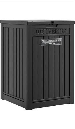 Smoker Pellet Bag Storage Box/Outdoor Package Delivery Box.