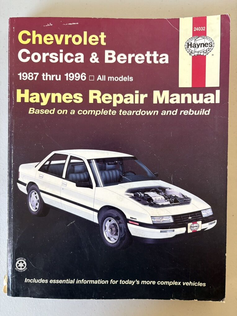 Haynes 1987-1996 Chevy Corsica & Beretta Manual