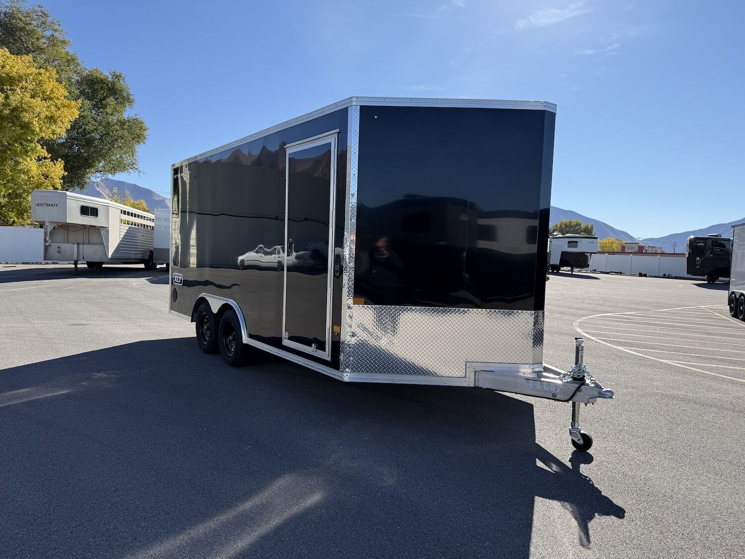 2026 Alcom COMPETITIVELY PRICED All-Aluminum Stealth 8.5x16 Car Hauler