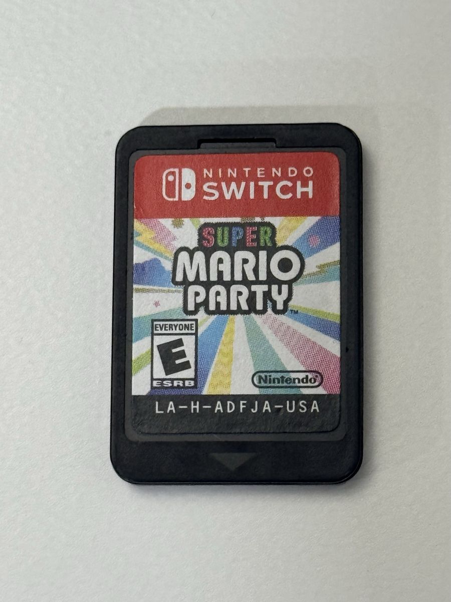 Nintendo Switch Game / Super Mario Party / Tested