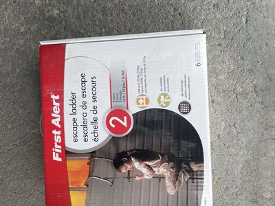 First Alert Escape Ladder