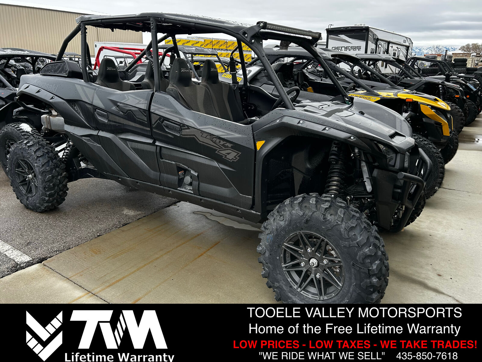 2026 Kawasaki Teryx KRX4 1000 Blackout Edition