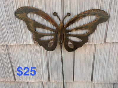 Metal butterfly