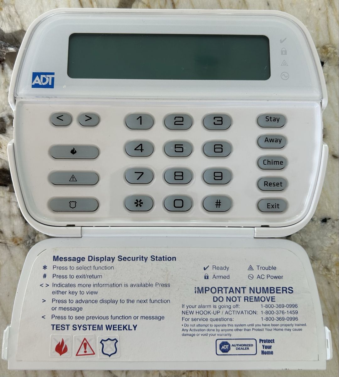 DSC PowerSeries RFK5564 Security Keypad – NEW