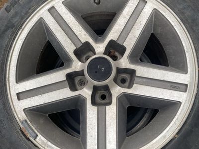 Used 5-Spoke Wheel and Tire