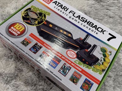 Atari Flashback 7 Classic Game Console with 101 Built-in Games & Wireless Controllers