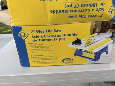 7” Wet Tile Saw